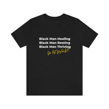 Load image into Gallery viewer, Black Man: Do Not Disturb Unisex Tee
