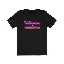 Load image into Gallery viewer, Goals + Peace Unisex Tee
