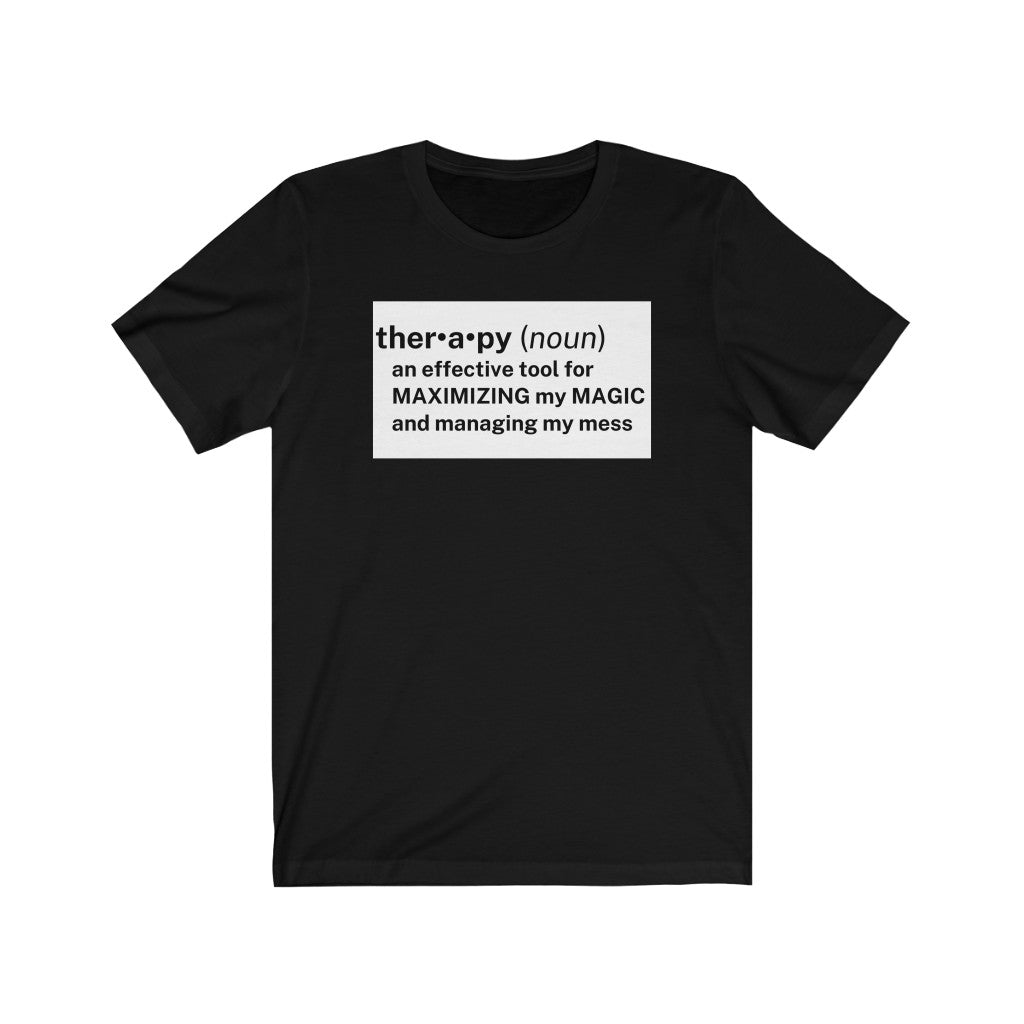 Therapy Definition Unisex Tee